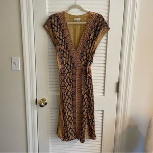 Joie Midi Wrap Dress